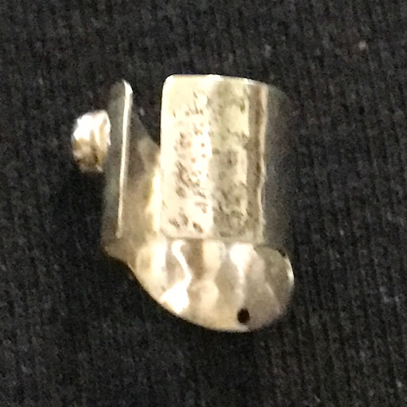 Ear Cuff sterling Silver with turquoise stone - Picture 4 of 4